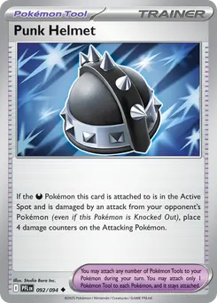 Punk Helmet #92, Reverse Holo