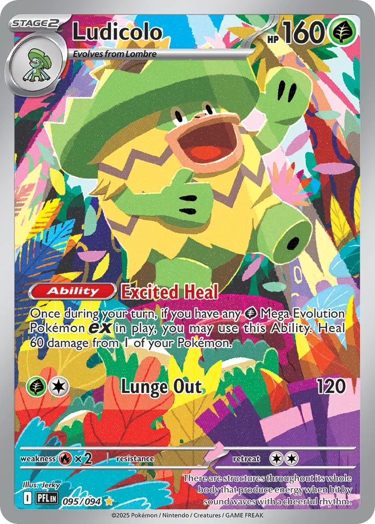 Ludicolo #95, Phantasmal Flames