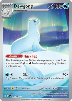 Dewgong #97, Standard