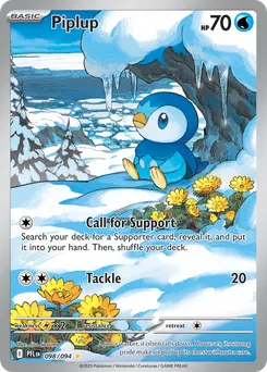 Piplup #98, Standard