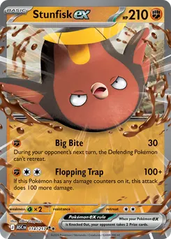 Stunfisk ex #114, Standard