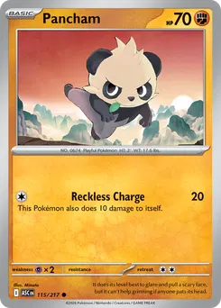Pancham #115, Reverse Holo