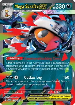Mega Scrafty ex #135, Standard