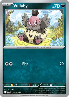 Vullaby #138, Reverse Holo