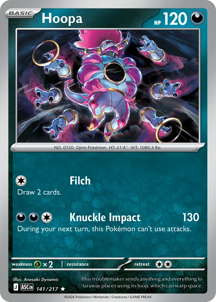 Hoopa #141, Ascended Heroes