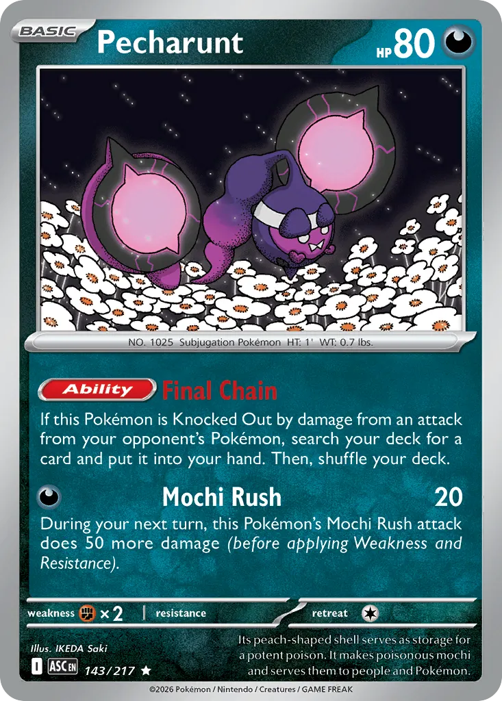 Pecharunt #143, Ascended Heroes