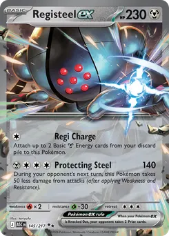 Registeel ex #145, Standard