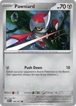 Pawniard #146, Reverse Holo