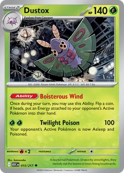 Dustox #15, Reverse Holo