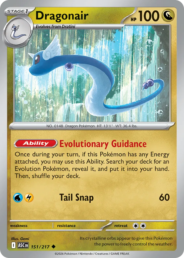Dragonair #151, Ascended Heroes
