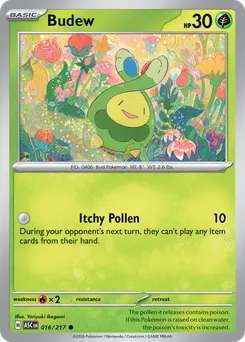 Budew #16, Reverse Holo