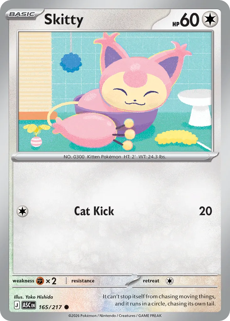 Skitty #165, Ascended Heroes