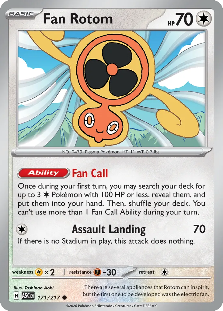 Fan Rotom #171, Ascended Heroes
