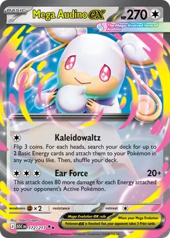 Mega Audino ex #172, Standard