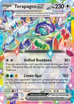 Terapagos ex #179, Standard