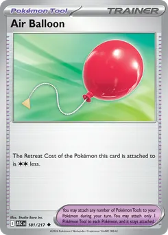 Air Balloon #181, Reverse Holo