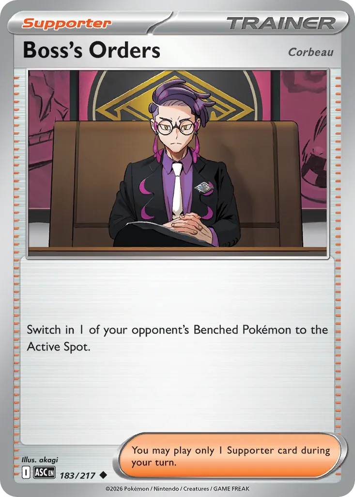 Boss's Orders #183, Ascended Heroes