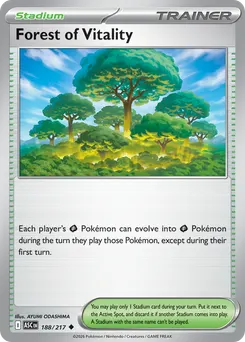 Forest of Vitality #188, Reverse Holo