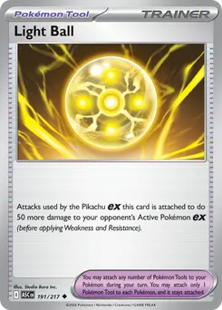 Light Ball #191, Reverse Holo