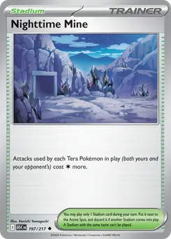 Nighttime Mine #197, Reverse Holo