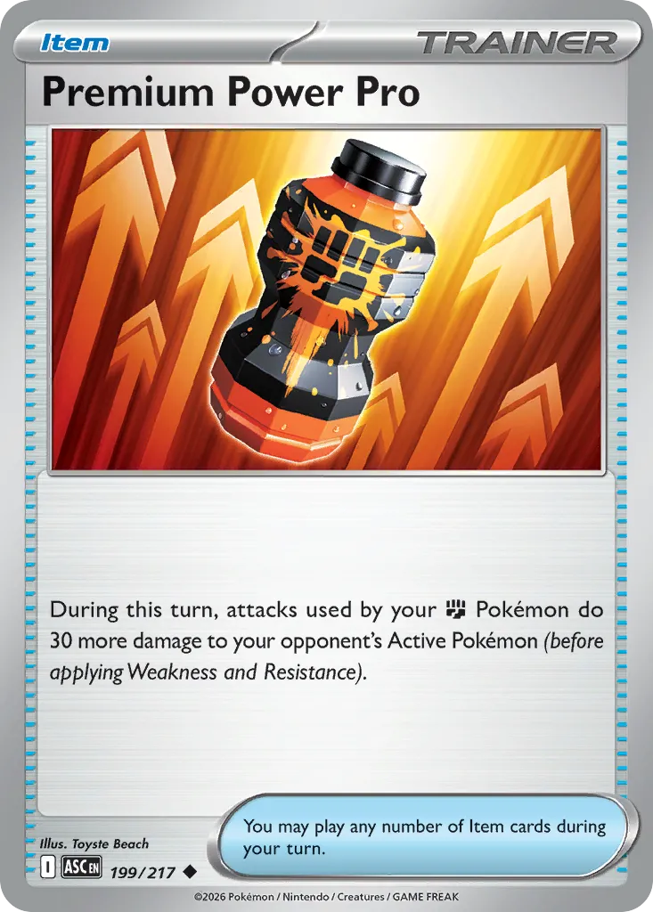 Premium Power Pro #199, Ascended Heroes