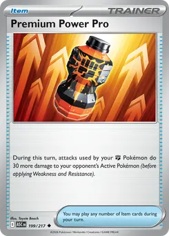Premium Power Pro #199, Reverse Holo