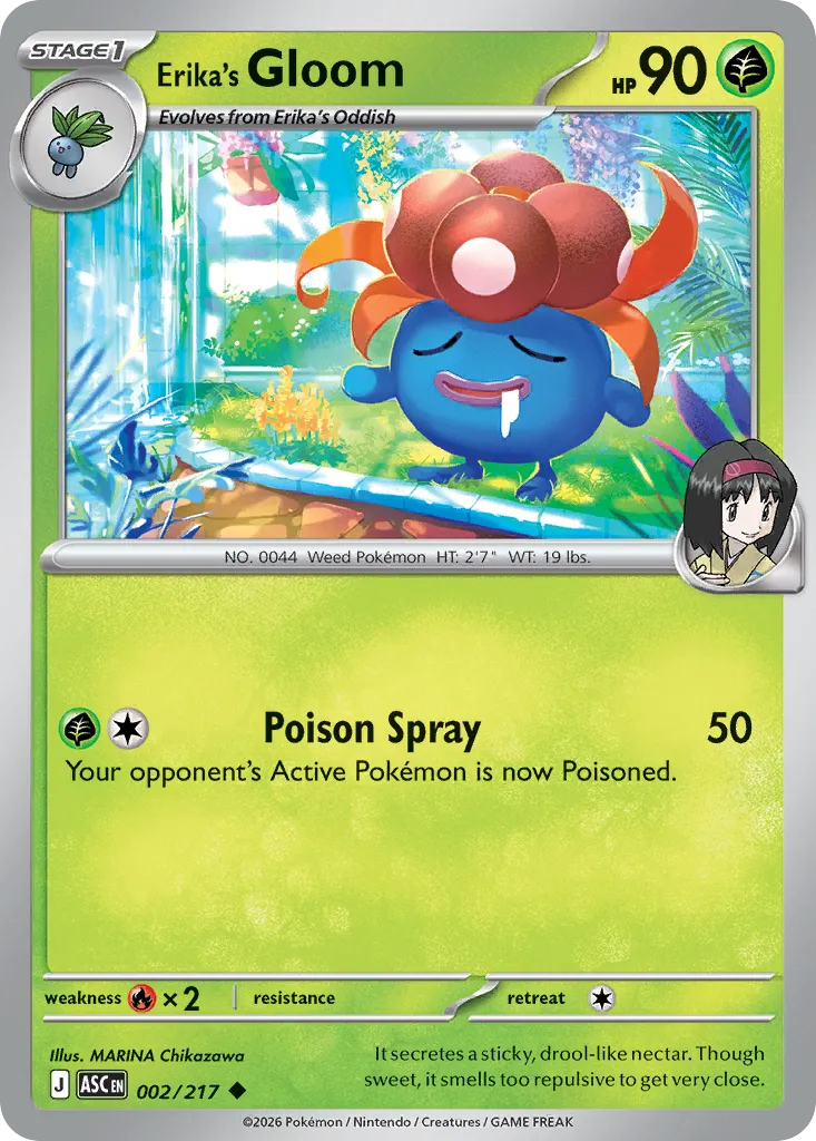 Erika's Gloom #2, Ascended Heroes Reverse Holo