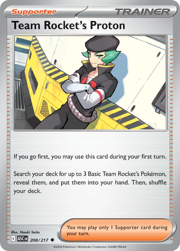 Team Rocket's Proton #208, Ascended Heroes