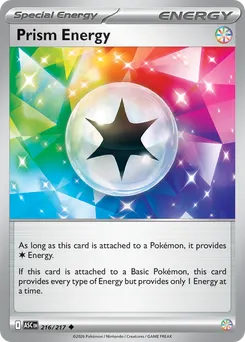 Prism Energy #216, Reverse Holo