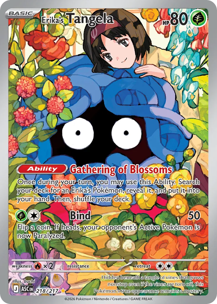 Erika's Tangela #218, Ascended Heroes