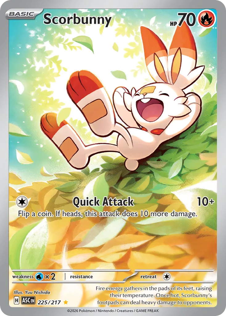 Scorbunny #225, Ascended Heroes