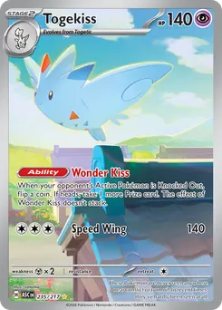 Togekiss #235, Standard
