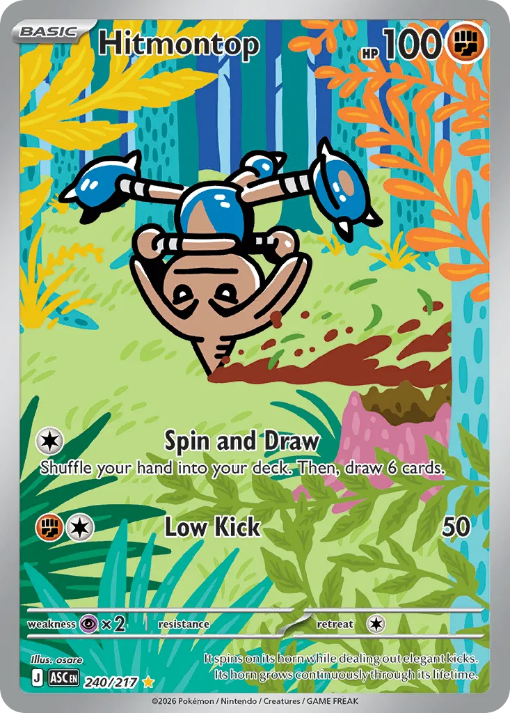 Hitmontop #240, Ascended Heroes