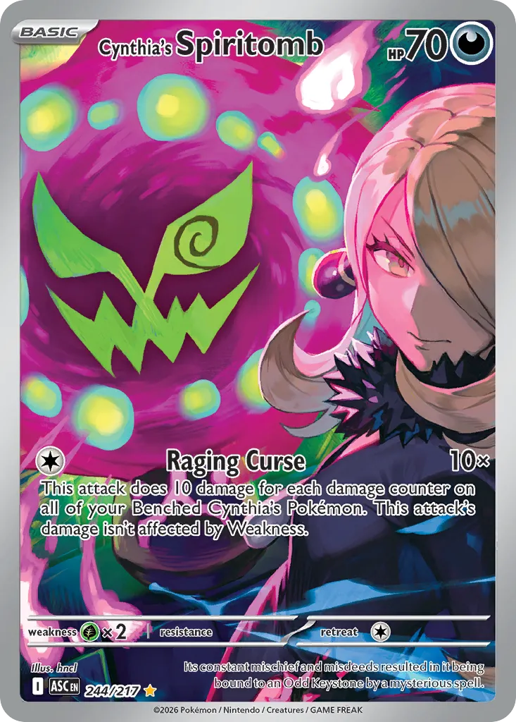 Cynthia's Spiritomb #244, Ascended Heroes