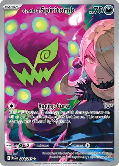 Cynthia's Spiritomb #244, Standard