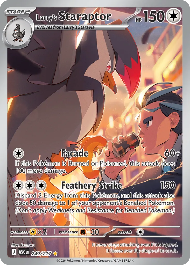 Larry's Staraptor #249, Ascended Heroes