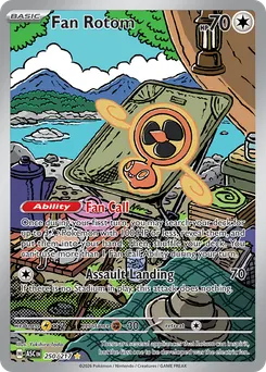 Fan Rotom #250, Standard
