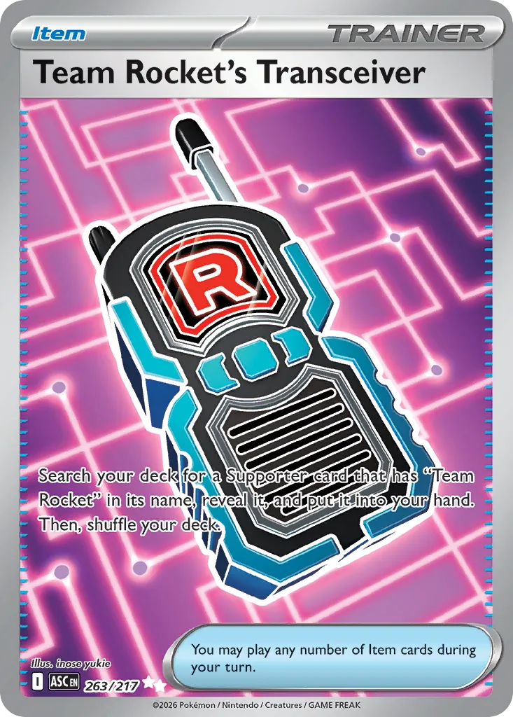 Team Rocket's Transceiver #263, Ascended Heroes