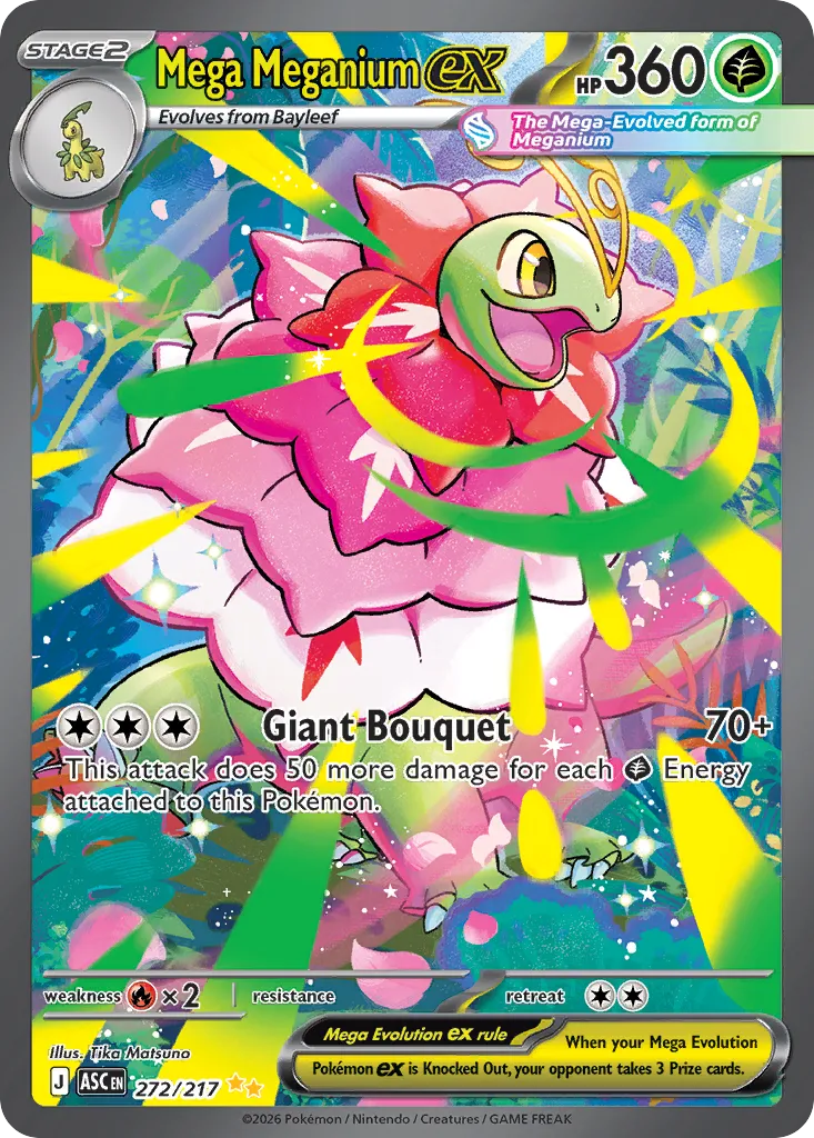 Mega Meganium ex #272, Ascended Heroes