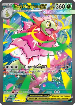 Mega Meganium ex #272, Missing Texture