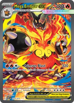Mega Emboar ex #273, Standard