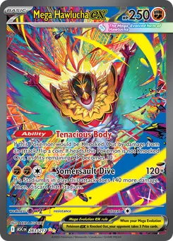 Mega Hawlucha ex #283, Missing Texture