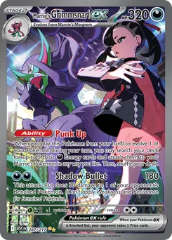 Marnie's Grimmsnarl ex #287, Standard