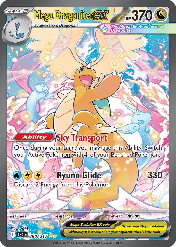 Mega Dragonite ex #290, Ascended Heroes