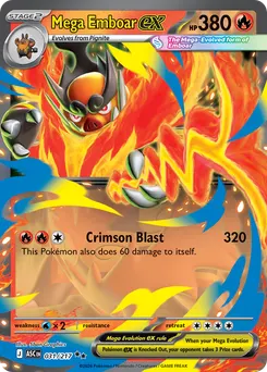 Mega Emboar ex #31, Standard