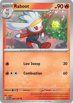 Raboot #37, Reverse Holo