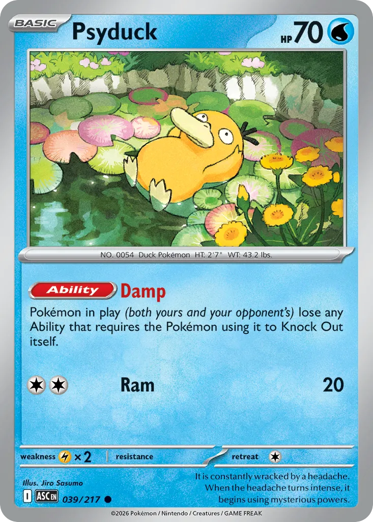 Psyduck #39, Ascended Heroes