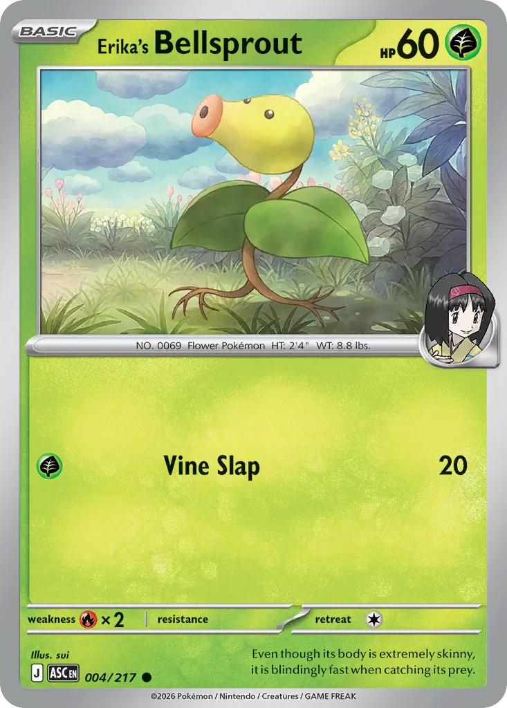 Erika's Bellsprout #4, Ascended Heroes