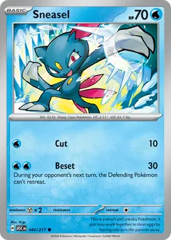 Sneasel #44, Reverse Holo