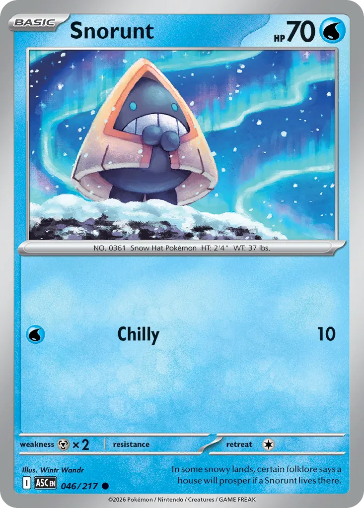 Snorunt #46, Ascended Heroes Reverse Holo
